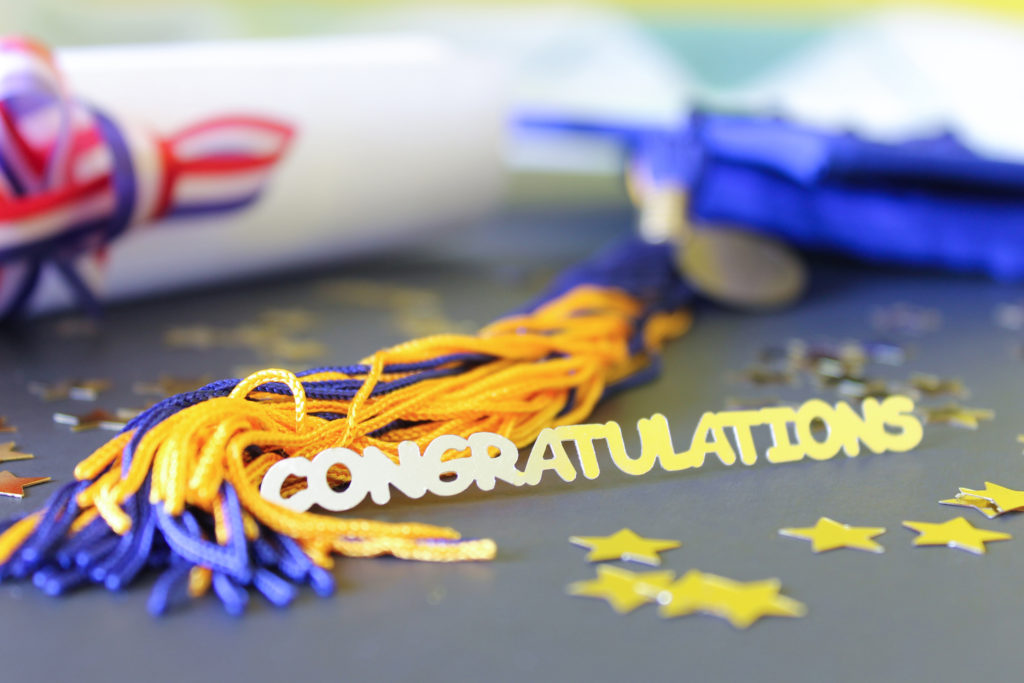 congratulations to graduates